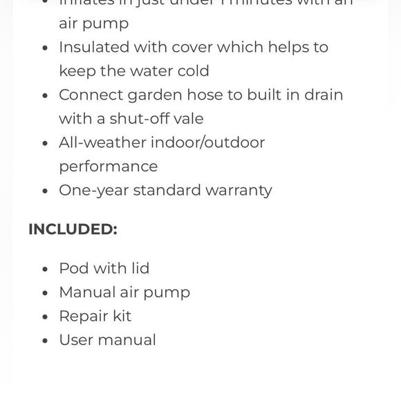 Rev x cold plunge ice pod ice bath travel personal beginner wellness - Picture 3 of 5